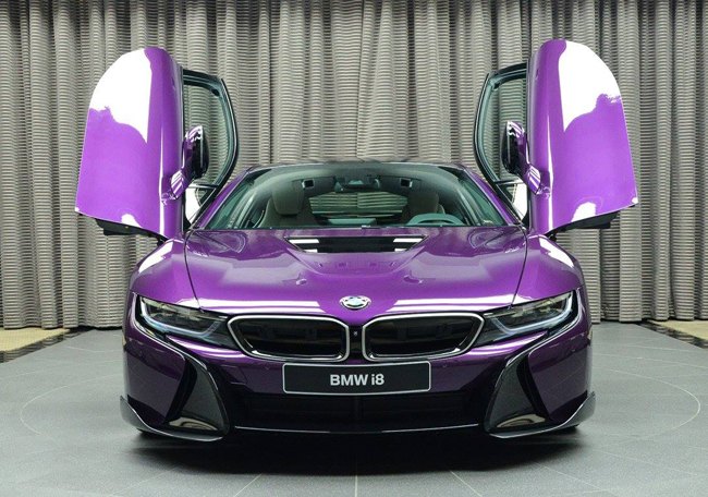 Siêu xe BMW i8 Twilight Purple 