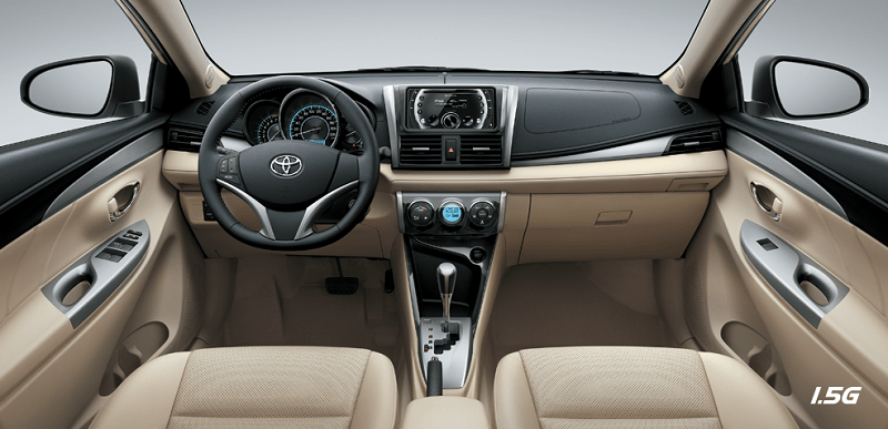 Nội thất Toyota Vios TRD 2017